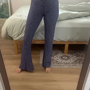 Stylish purple Knit Pants